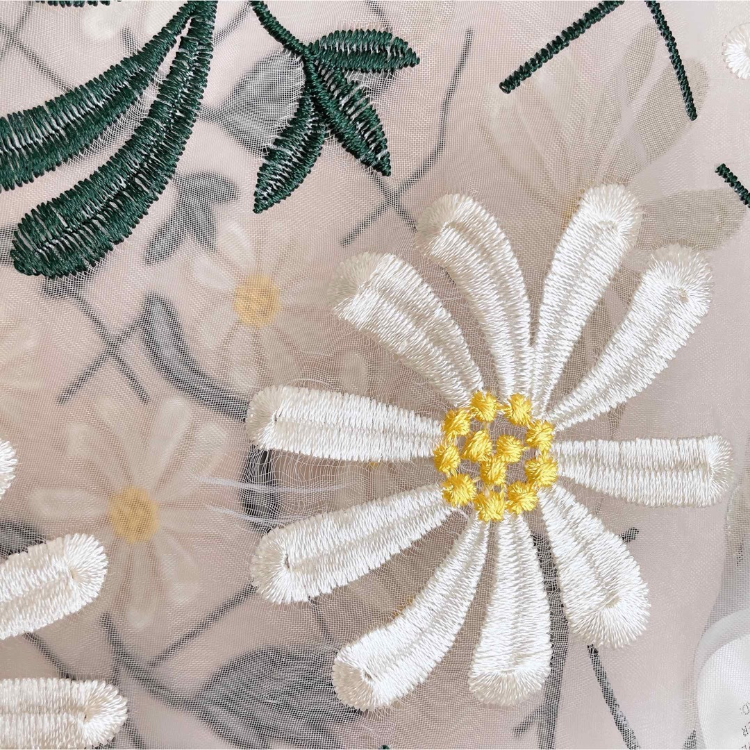 sister jane - sister jane デイジー刺繍オーガンジーブラウスの sister jane - sister jane デイジー刺繍オーガンジーブラウスの