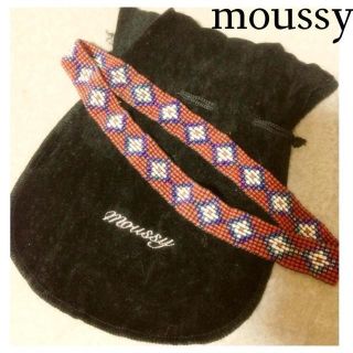 マウジー(moussy)のmoussy ヘアバンド(ヘアバンド)