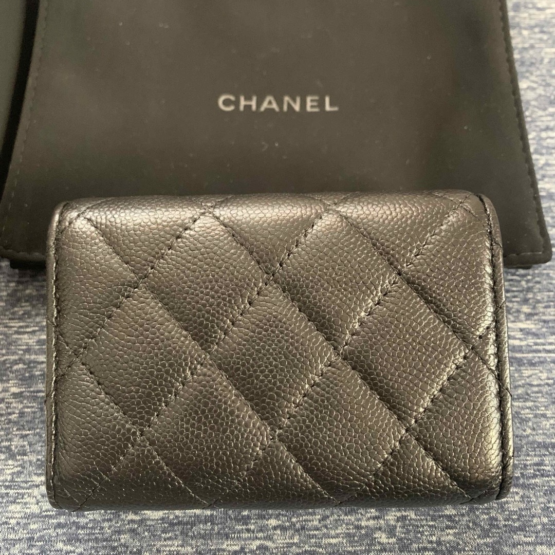 CHANEL シャネル ミニウォレット 三つ折り財布 コンパクトウォレット CHANEL シャネル ミニウォレット 三つ折り財布 コンパクトウォレット