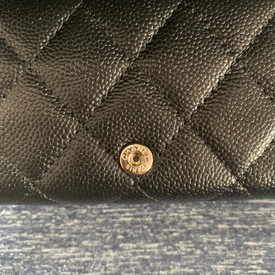 CHANEL シャネル ミニウォレット 三つ折り財布 コンパクトウォレット CHANEL シャネル ミニウォレット 三つ折り財布 コンパクトウォレット
