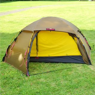 美品 ヒルバーグ HILLEBERG ALLAK2 サンド フットプリント付 美品 ヒルバーグ HILLEBERG ALLAK2 サンド フットプリント付