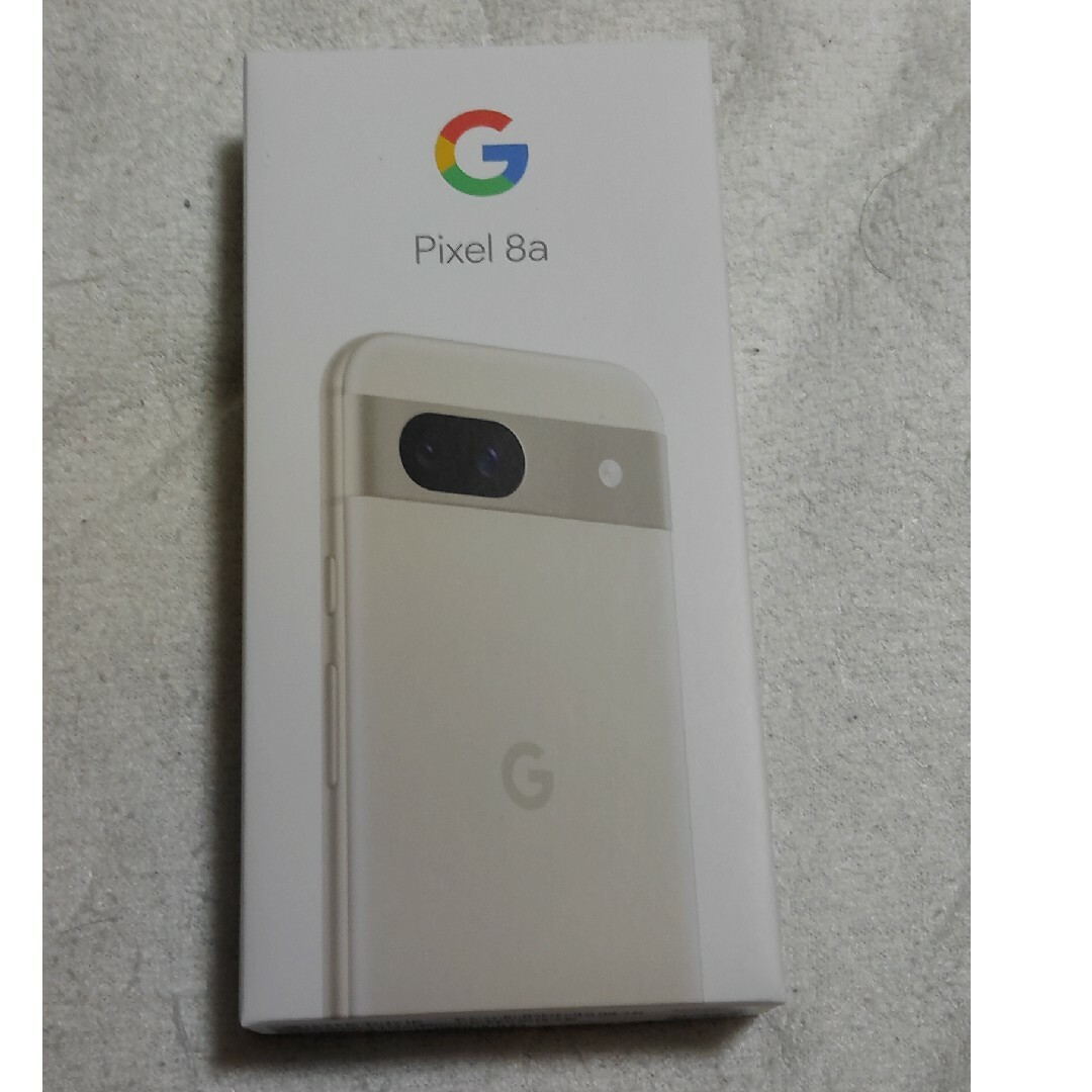 新品未使用】 Google Pixel 8a 白 SIMフリー 新品未使用】 Google Pixel 8a 白 SIMフリー