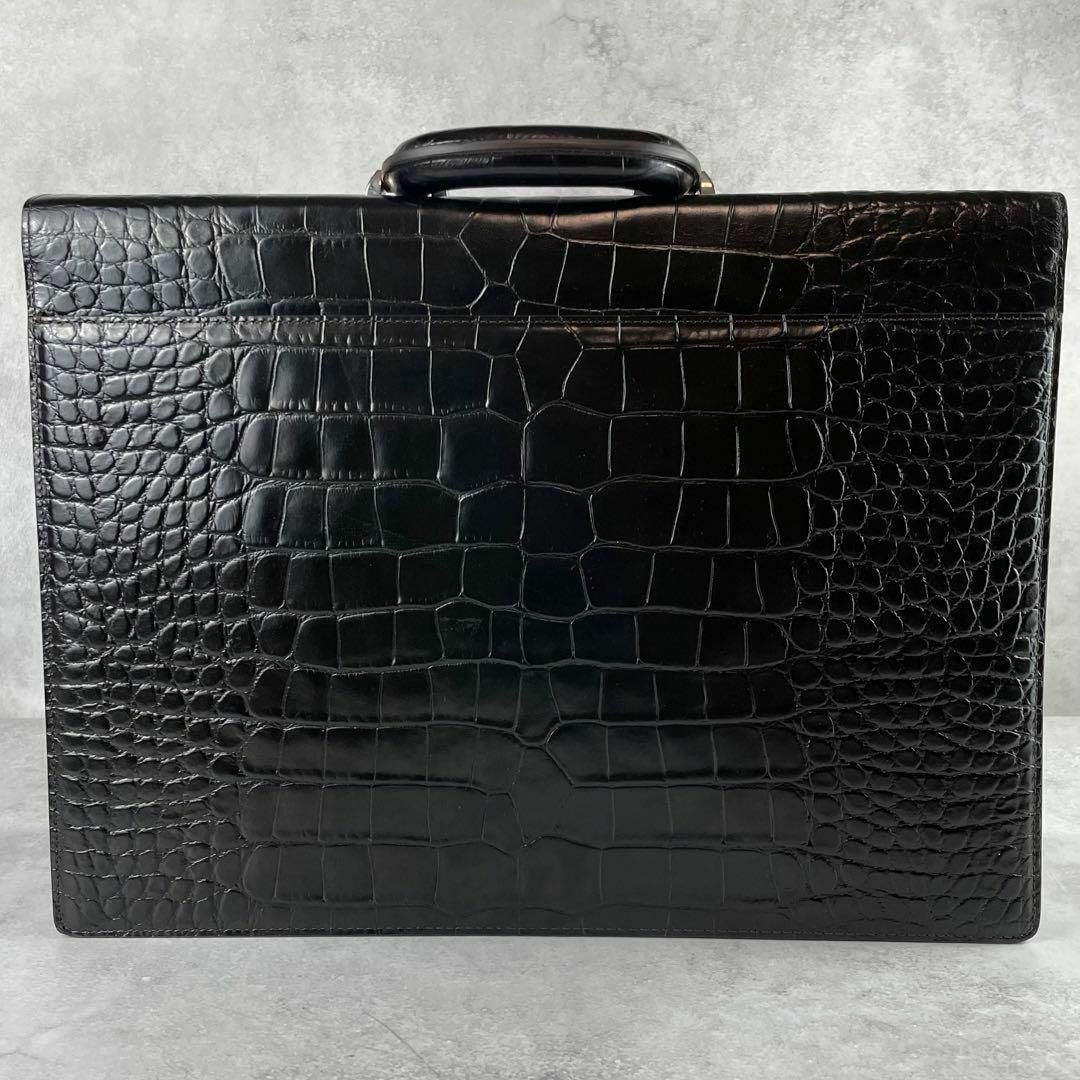 入手困難✨ モンブラン クロコ ビジネスバッグ ロック金具 入手困難✨ モンブラン クロコ ビジネスバッグ ロック金具