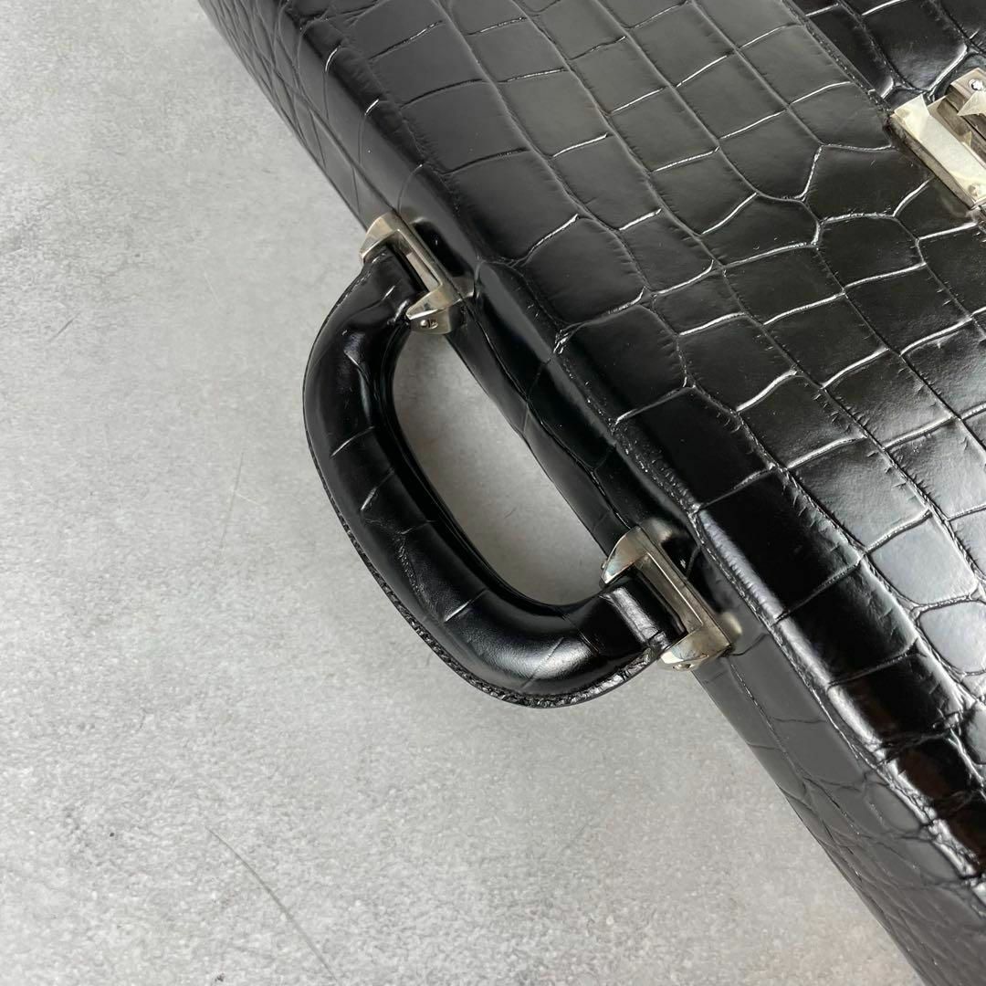 入手困難✨ モンブラン クロコ ビジネスバッグ ロック金具 入手困難✨ モンブラン クロコ ビジネスバッグ ロック金具