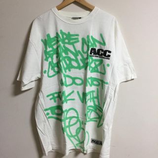 エクストララージ(XLARGE)のACC エーシーシー ビッグ ロゴ ネオン Tシャツ XXL(Tシャツ/カットソー(半袖/袖なし))