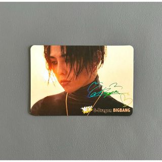◉ 香港「yes!」カード / トレカ『 BIGBANG / G-DRAGON』(アイドルグッズ)