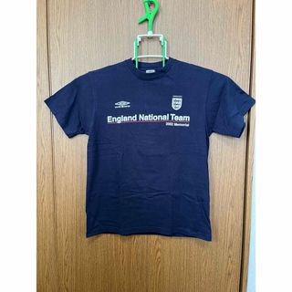 アンブロ UMBRO Tシャツ 半袖 青 イングランド ワッペン アンブロ UMBRO Tシャツ 半袖 青 イングランド ワッペン