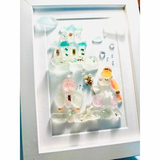 シーグラスアート　プリンセスキャッスル