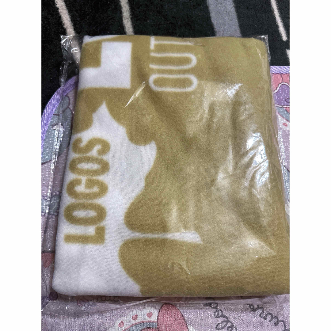 新品未使用。LOGOSブランケット 哀しい 新品未使用。LOGOSブランケット 哀しい