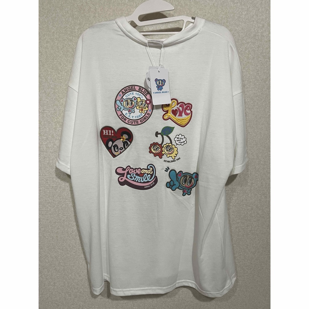 しまむら - 新品タグ付きしまむら エンジェルブルー Tシャツ しまむら - 新品タグ付きしまむら エンジェルブルー Tシャツ