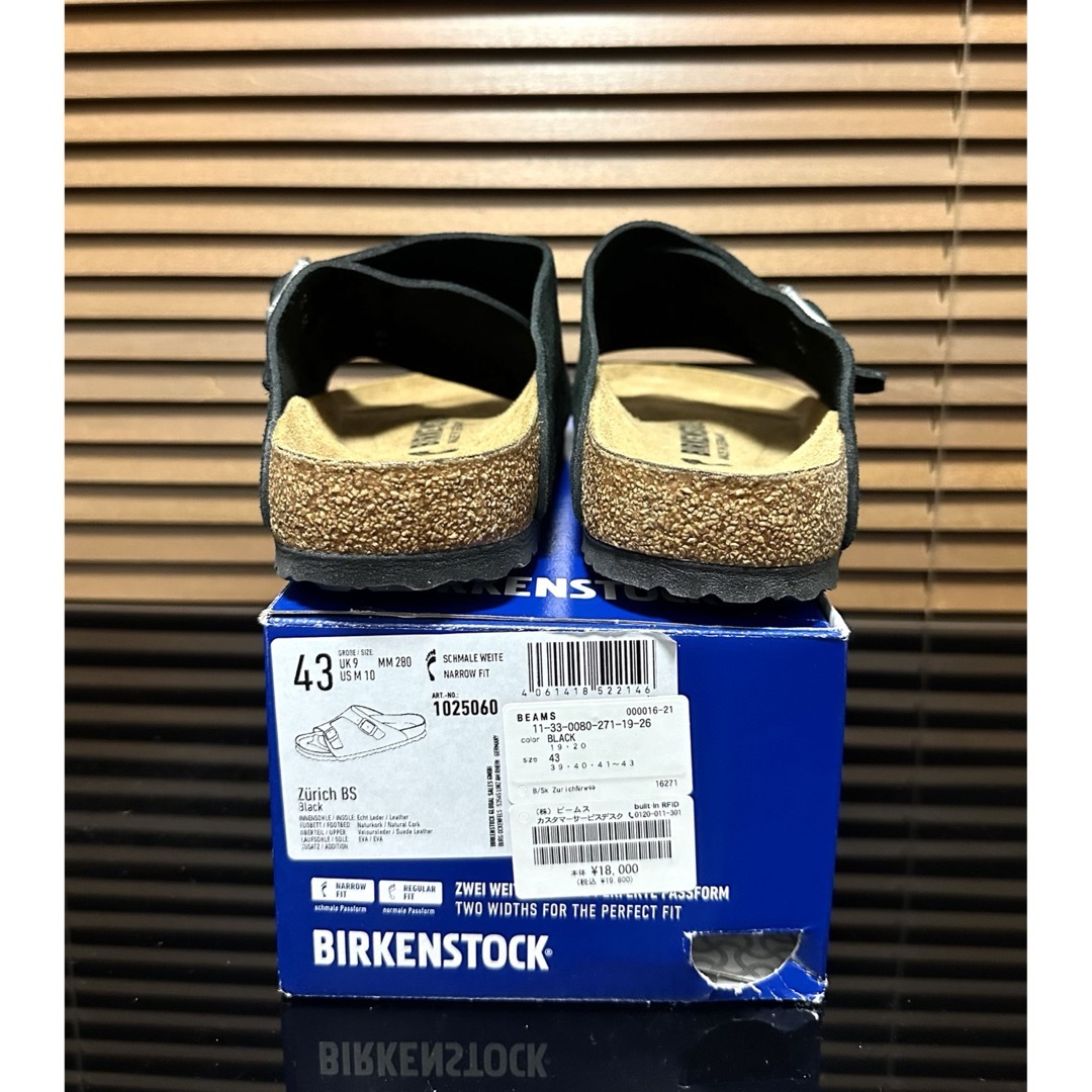 BIRKENSTOCK - BEAMS購入最新作 BIRKENSTOCK Zurich BIRKENSTOCK - BEAMS購入最新作 BIRKENSTOCK Zurich