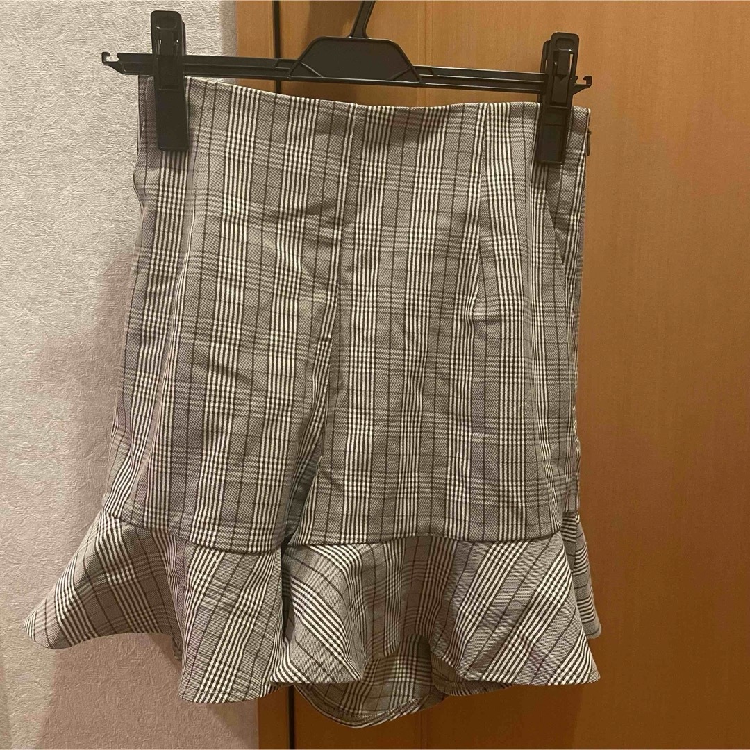 one after another NICE CLAUP(ワンアフターアナザーナイスクラップ)のone after another NICE CLAUP チェック ミニスカート レディースのスカート(ミニスカート)の商品写真
