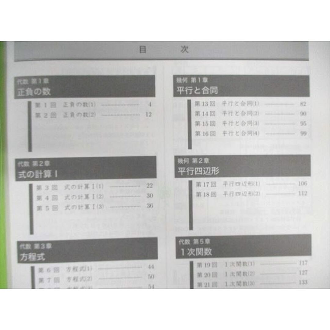WZ01-106 鉄緑会 中1 数学基礎講座 代数・幾何 第1/2部 テキスト WZ01-106 鉄緑会 中1 数学基礎講座 代数・幾何 第1/2部 テキスト