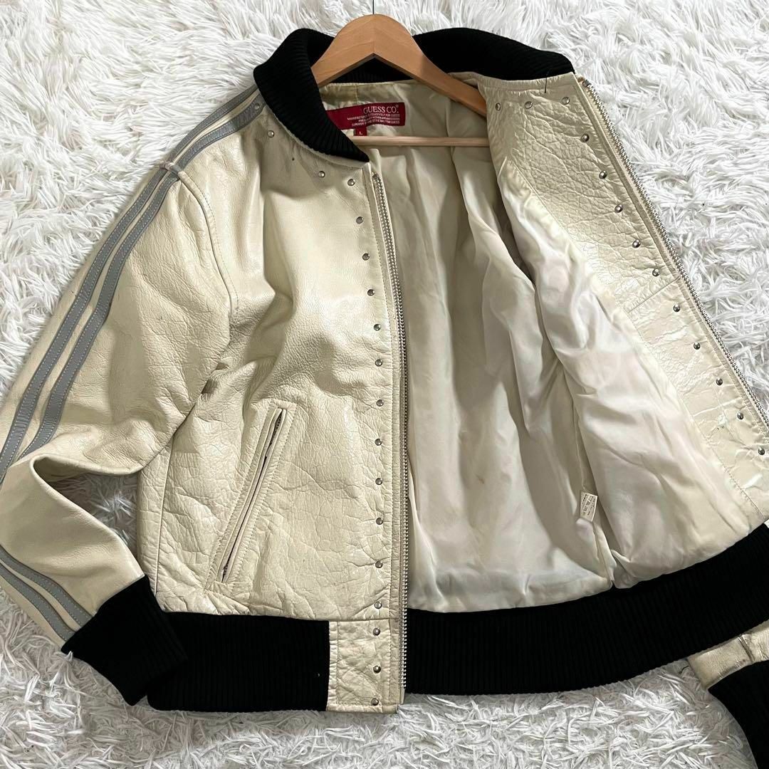 GUESS - 入手困難✨ ゲス GUESS レザージャケット 牛革 GUESS - 入手困難✨ ゲス GUESS レザージャケット 牛革