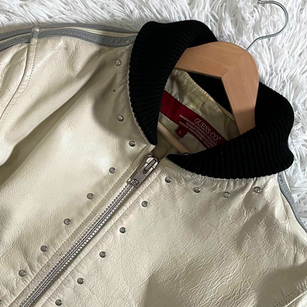 GUESS - 入手困難✨ ゲス GUESS レザージャケット 牛革 GUESS - 入手困難✨ ゲス GUESS レザージャケット 牛革