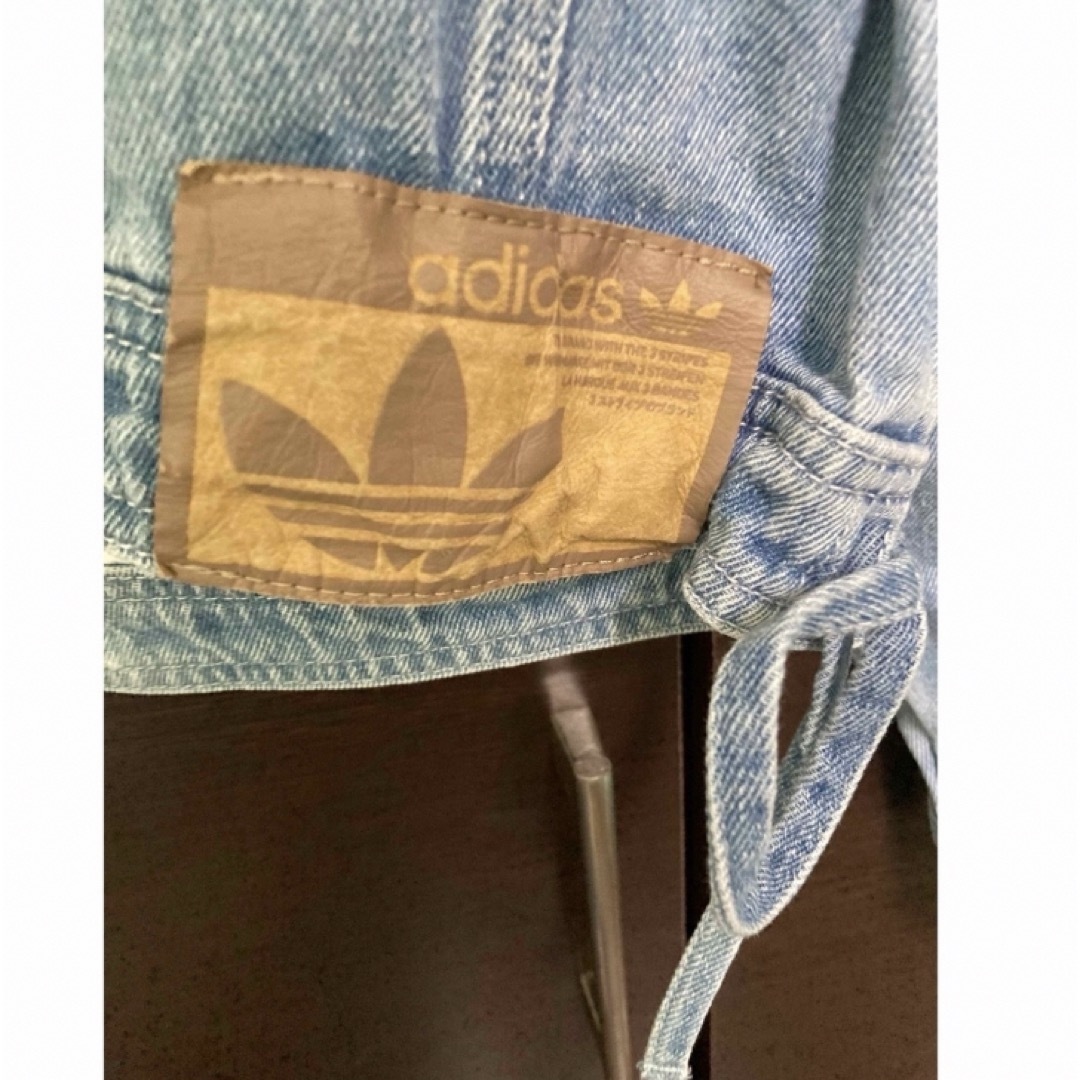 adidas - adidas デニム ジャケット 希少サイズの通販 by 即購入 adidas - adidas デニム ジャケット 希少サイズの通販 by 即購入