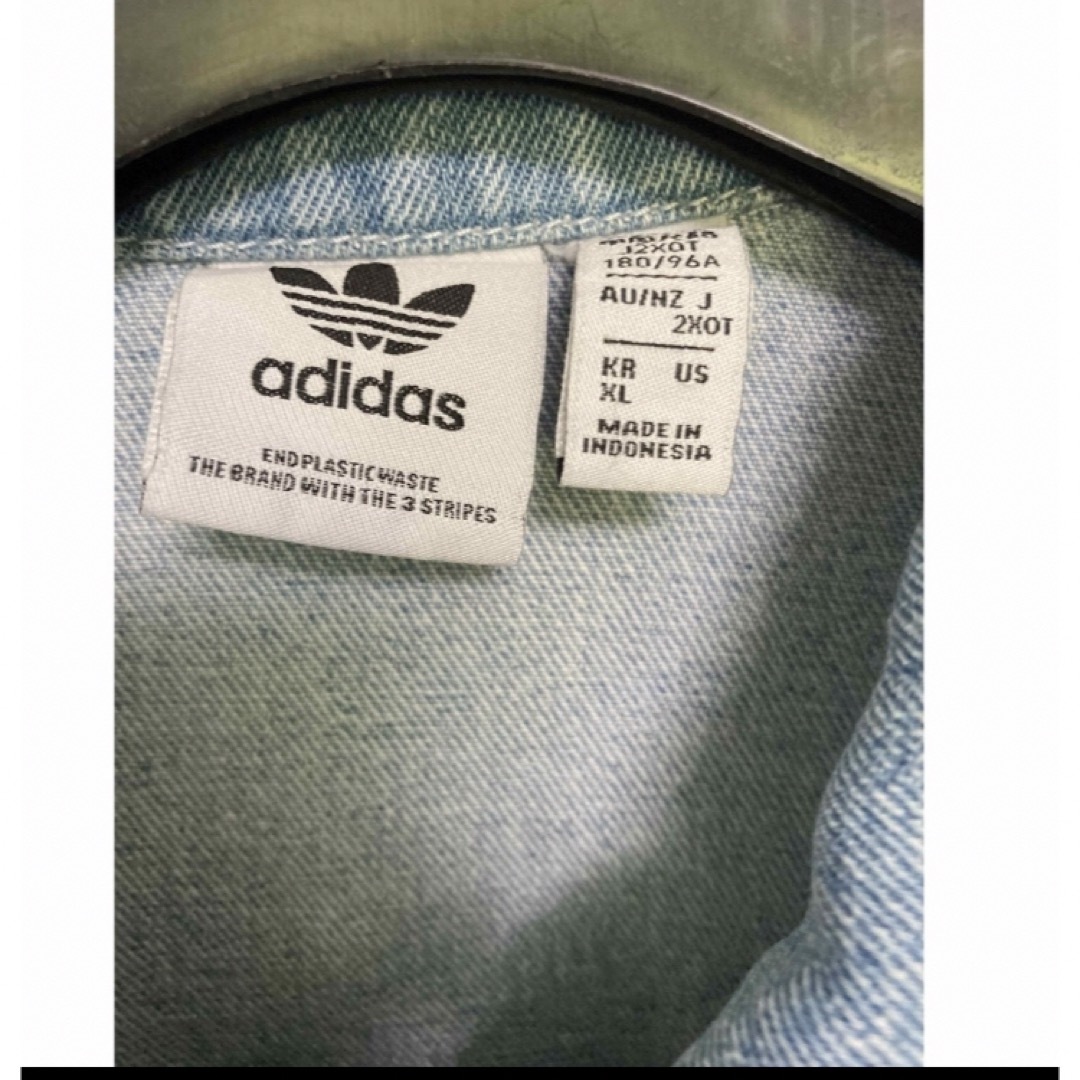 adidas - adidas デニム ジャケット 希少サイズの通販 by 即購入 adidas - adidas デニム ジャケット 希少サイズの通販 by 即購入