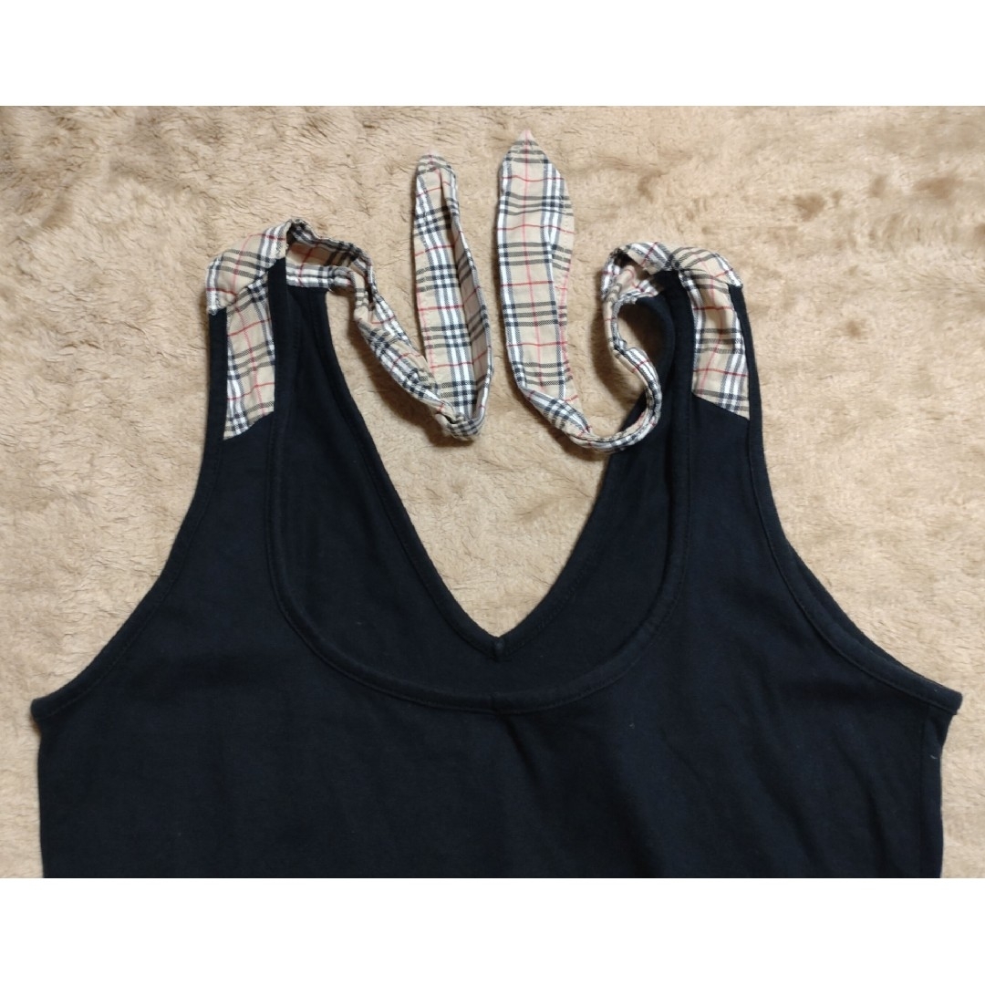 BURBERRY BLUE LABEL - バーバリー タンクトップ 黒 38の通販 by BURBERRY BLUE LABEL - バーバリー タンクトップ 黒 38の通販 by