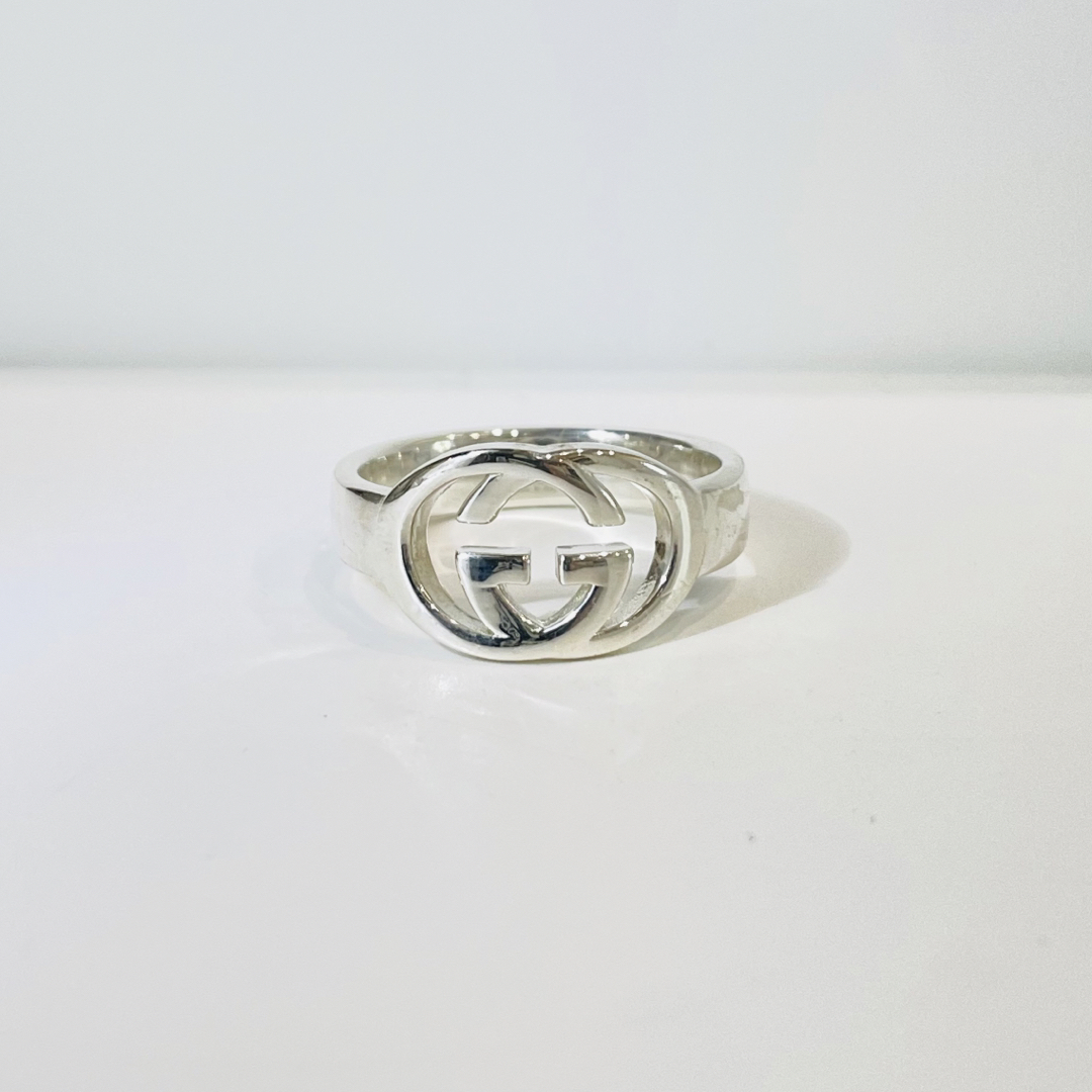 GUCCI - 美品 GUCCI インターロッキング リング♯21 19号の通販