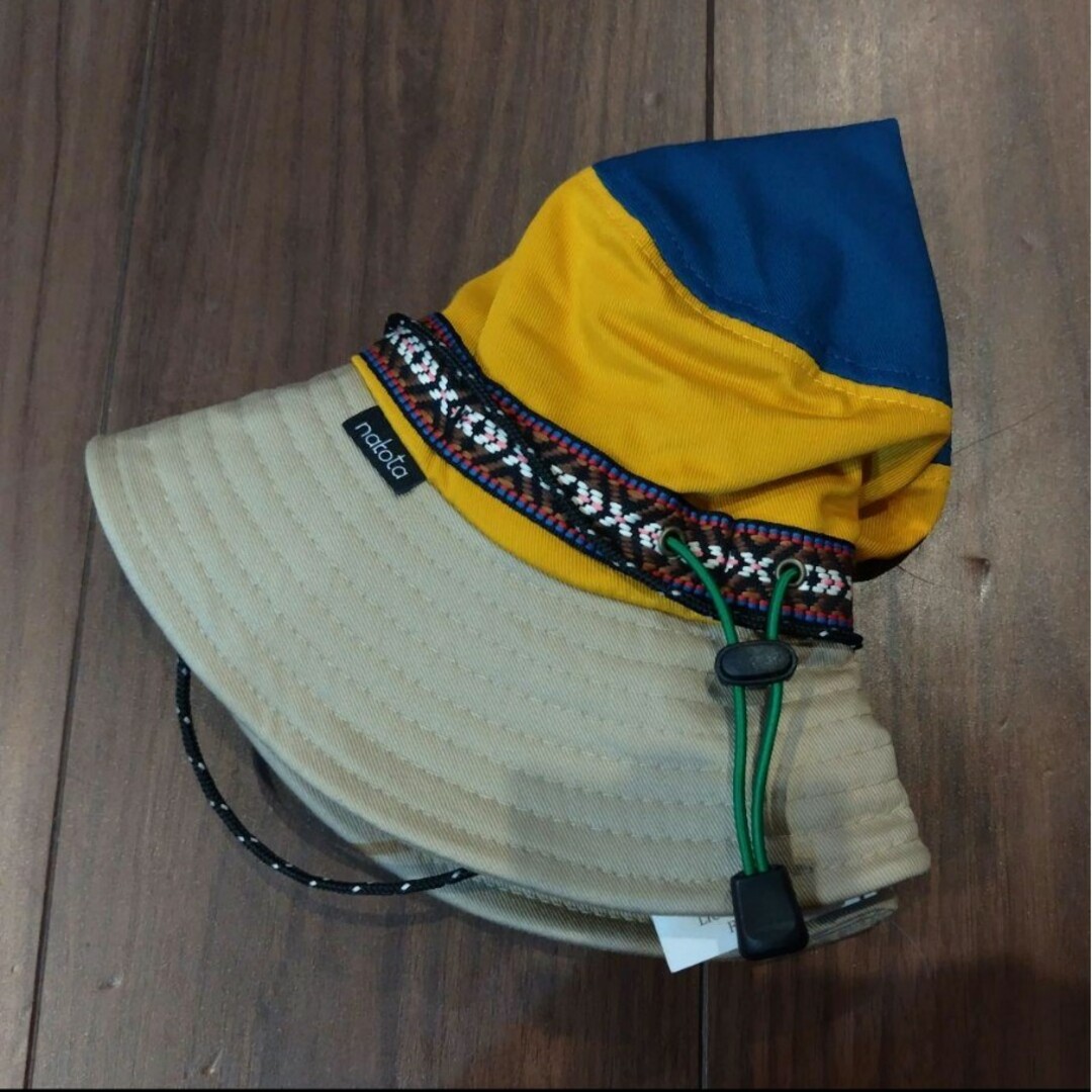 Nakota(ナコタ)の【タグ付き】nakota ナコタ サファリハット アドベンチャーハット キッズ キッズ/ベビー/マタニティのこども用ファッション小物(帽子)の商品写真