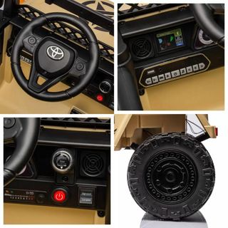 子ども用電動乗用カー ランドクルーザー FJ40(電車のおもちゃ/車)