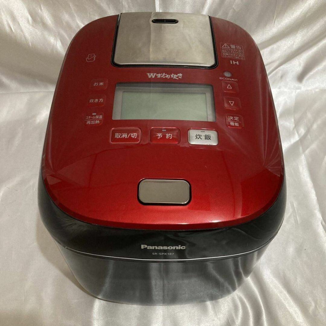 実用 炊飯器 パナソニック SR SPX187 10合 Wおどり炊き 一升 圧力 実用 炊飯器 パナソニック SR SPX187 10合 Wおどり炊き 一升 圧力