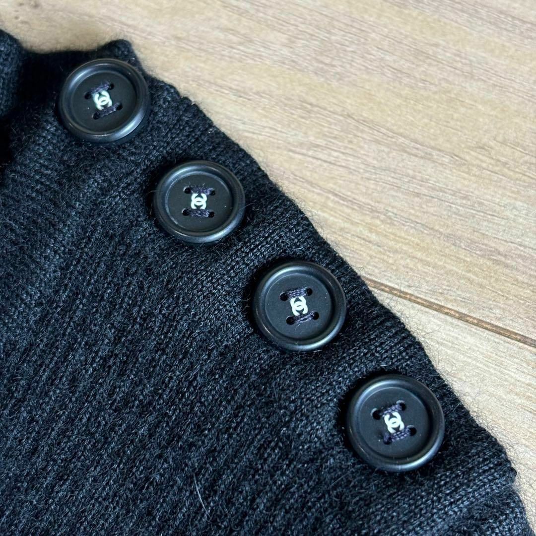 CHANEL - シャネル 95A カシミヤシルク ノースリーブ ニット CHANEL - シャネル 95A カシミヤシルク ノースリーブ ニット