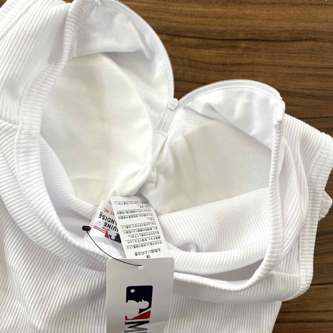 MLB - 新品タグ付 レディース MLB ドジャース カップ付タンク MLB - 新品タグ付 レディース MLB ドジャース カップ付タンク
