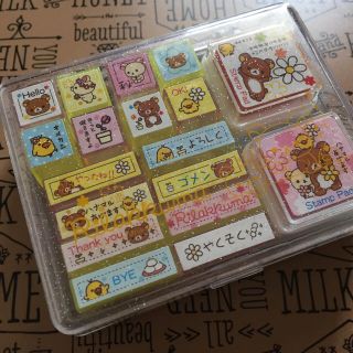 サンエックス(サンエックス)のリラックマ☆スタンプセット🅱(キャラクターグッズ)