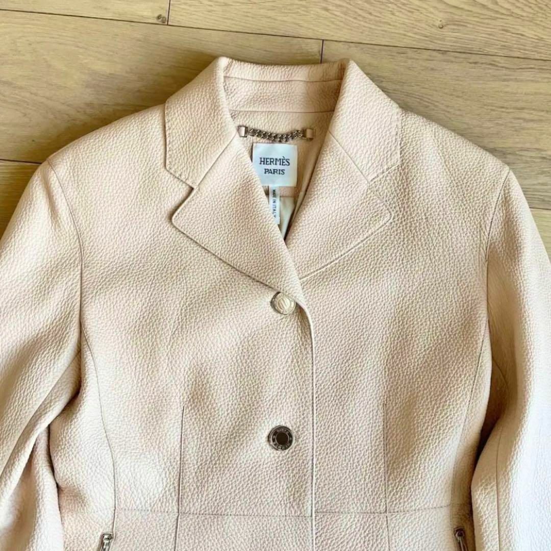 HERMES - 新品同様 22AW エルメス ディアスキン 鹿革 レザー HERMES - 新品同様 22AW エルメス ディアスキン 鹿革 レザー