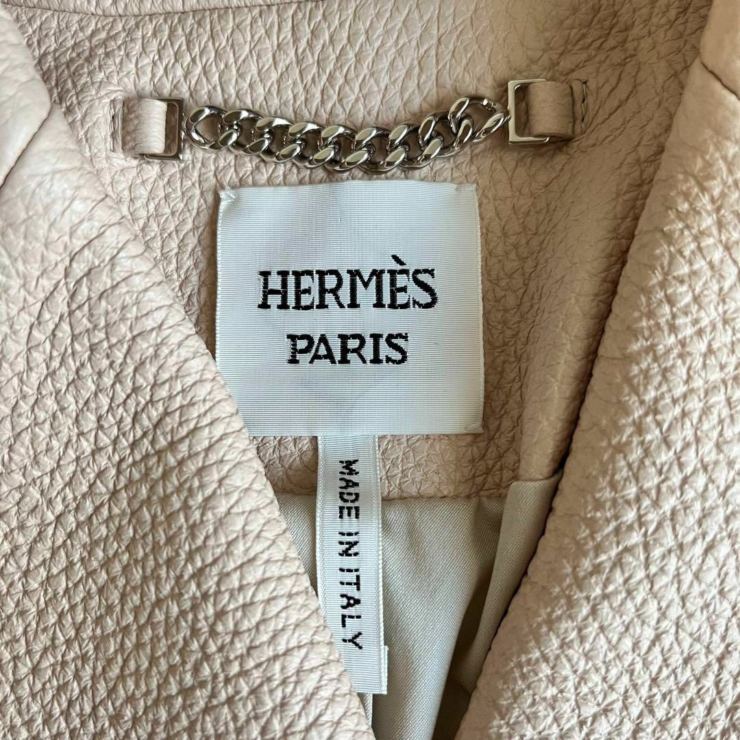 HERMES - 新品同様 22AW エルメス ディアスキン 鹿革 レザー HERMES - 新品同様 22AW エルメス ディアスキン 鹿革 レザー