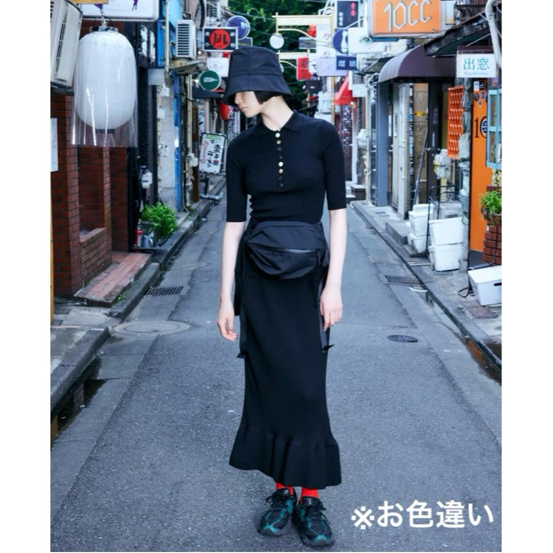 ENFOLD - ☆最終価格 2024SS 美品 ENFOLD RIB POLO リブ ポロ 白 ENFOLD - ☆最終価格 2024SS 美品 ENFOLD RIB POLO リブ ポロ 白