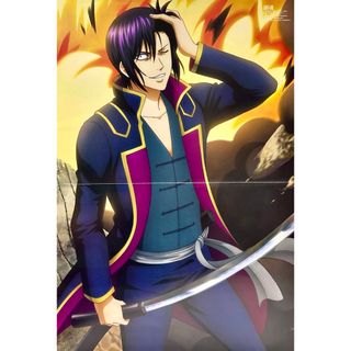 美品✨銀魂 高杉晋助＆キューティーハニー ユニバース ポスター アニメージュ付録(ポスター)