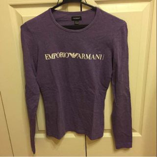 エンポリオアルマーニ(Emporio Armani)のエンポリオアルマーニ ロングTシャツ 長袖 ティーシャツ シャツ(Tシャツ(長袖/七分))