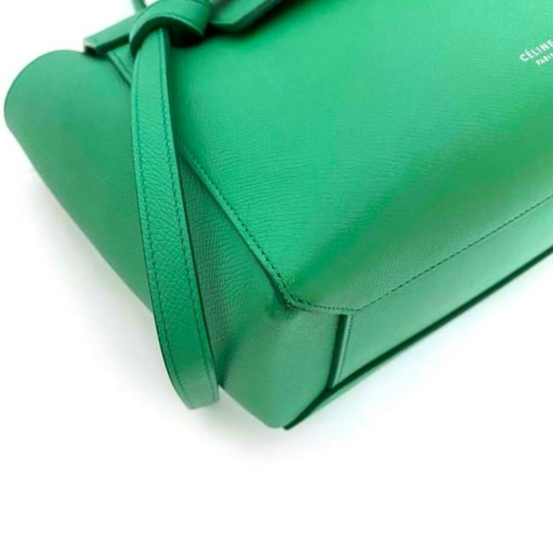 CELINE - セリーヌ 2way バッグ ベルトバッグ グリーン 189153 CELINE - セリーヌ 2way バッグ ベルトバッグ グリーン 189153