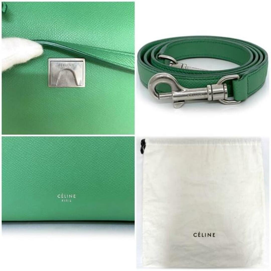 CELINE - セリーヌ 2way バッグ ベルトバッグ グリーン 189153 CELINE - セリーヌ 2way バッグ ベルトバッグ グリーン 189153