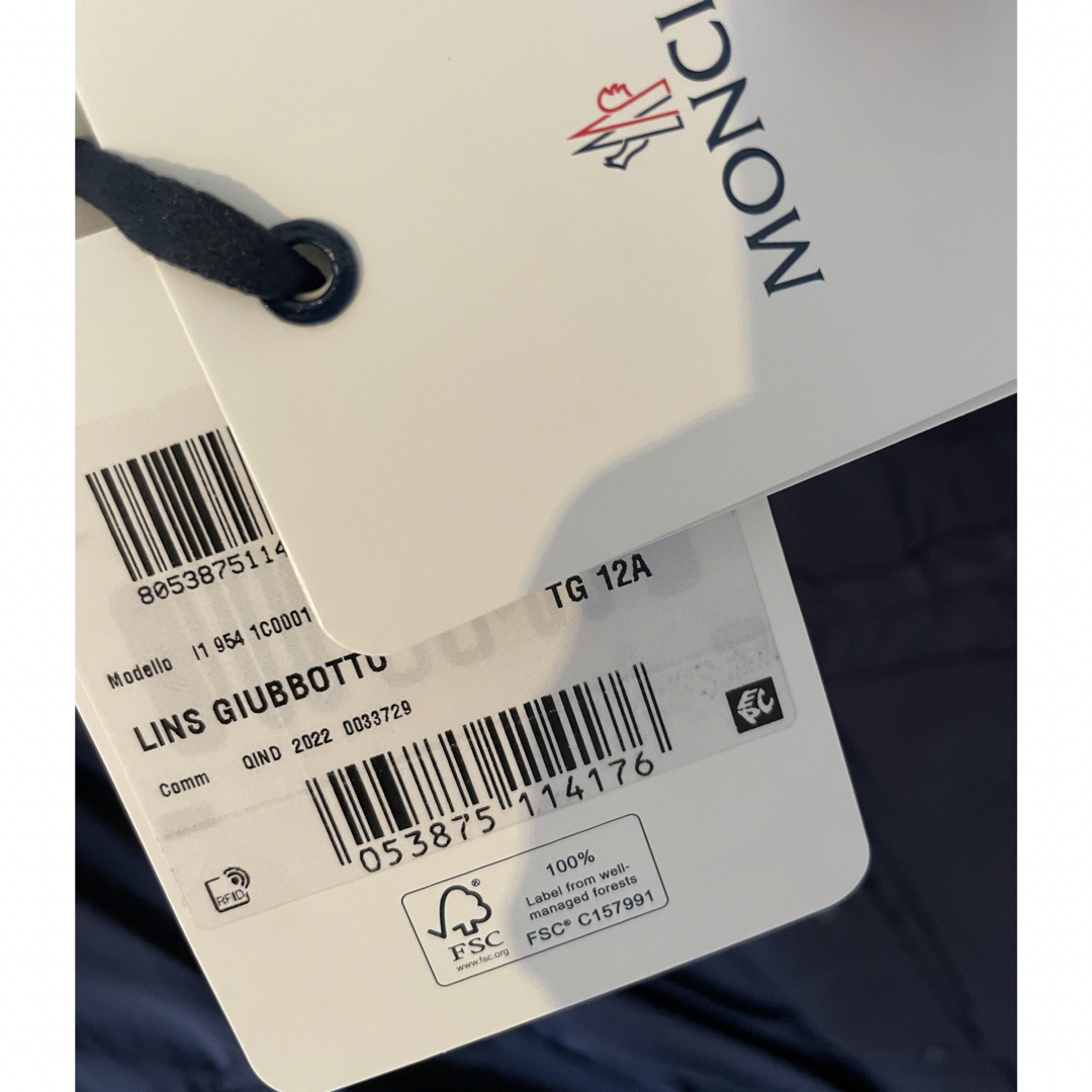 MONCLER - 【新品】MONCLER LINS 12A ダークネイビーの通販 by MONCLER - 【新品】MONCLER LINS 12A ダークネイビーの通販 by