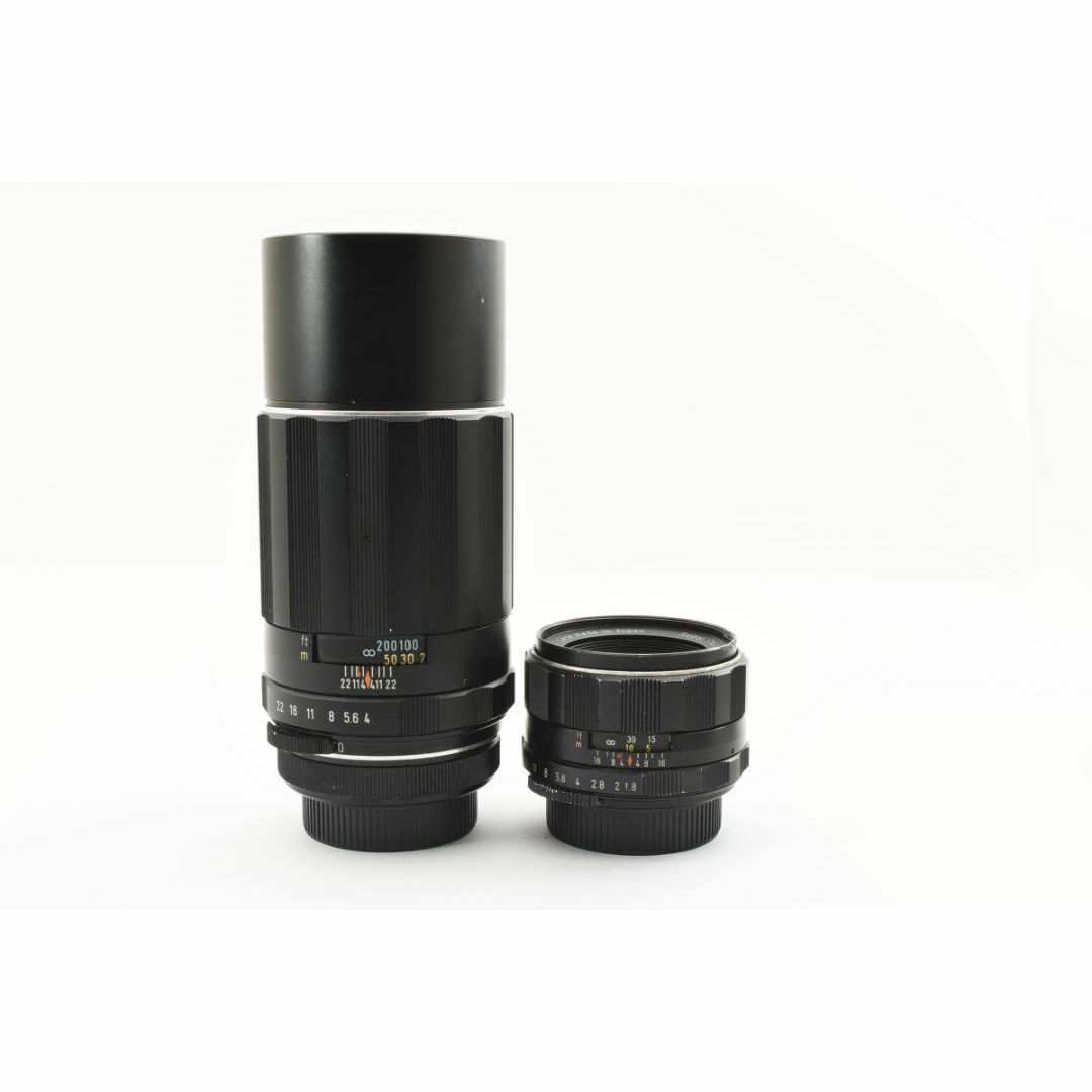 ダブルレンズ】 Super Takumar 55mm 200mm SO244 ダブルレンズ】 Super Takumar 55mm 200mm SO244