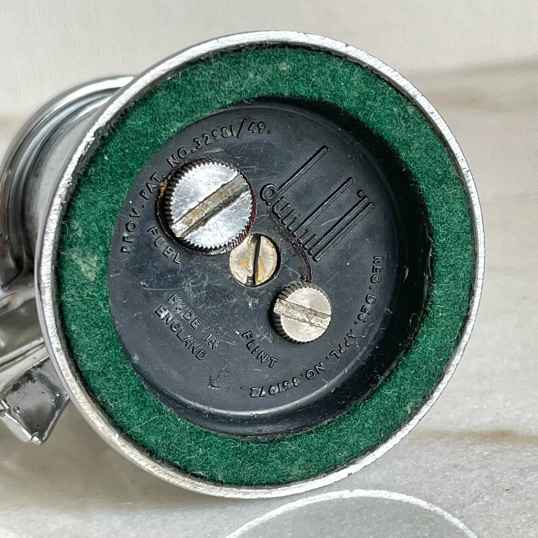 DUNHILL ダンヒル ポット 卓上ライター 置き型 シルバー 喫煙具 DUNHILL ダンヒル ポット 卓上ライター 置き型 シルバー 喫煙具