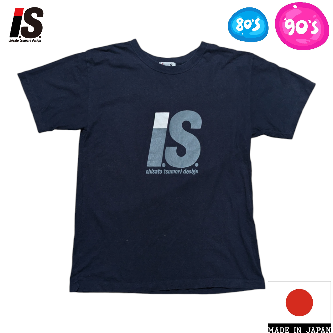 ISSEY MIYAKE - I.S. chisato tsumori design ネイビー Tシャツ