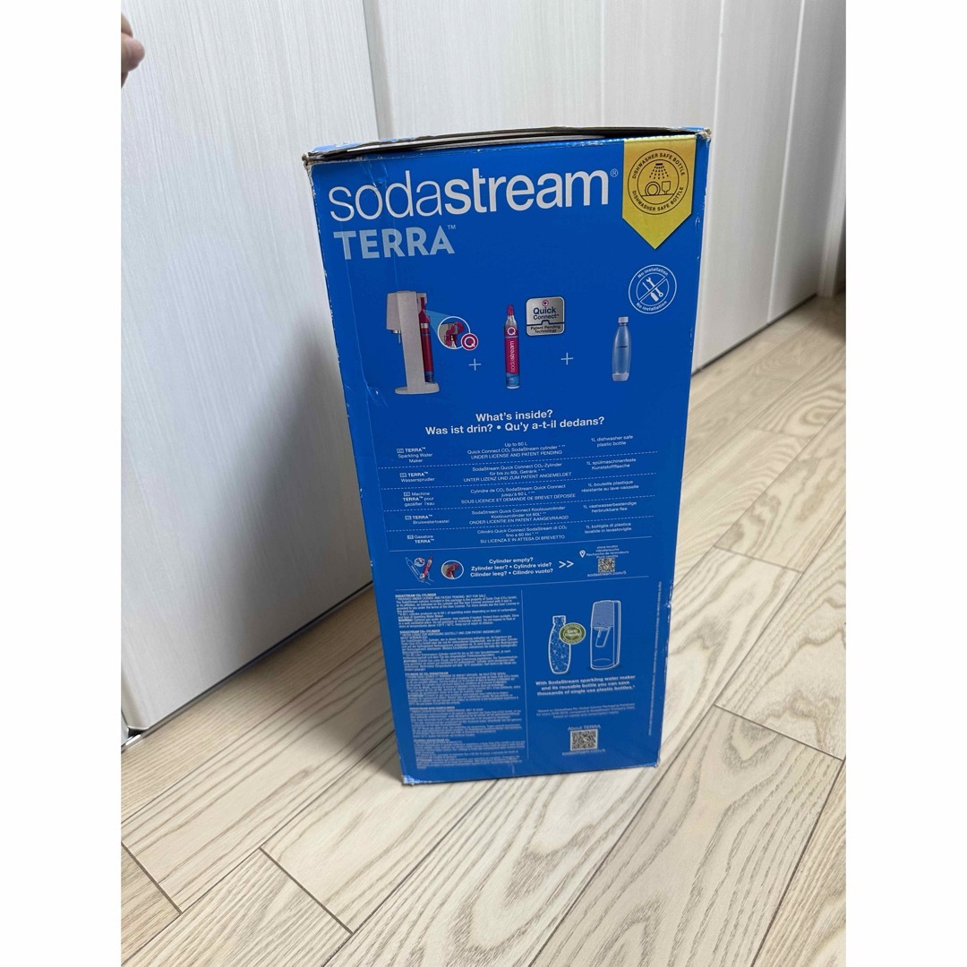 ソーダーストリーム テラ スマホ/家電/カメラの調理家電(調理機器)の商品写真
