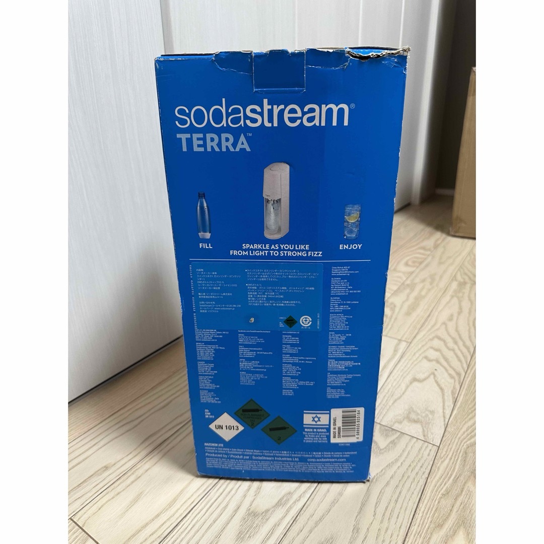 ソーダーストリーム テラ スマホ/家電/カメラの調理家電(調理機器)の商品写真
