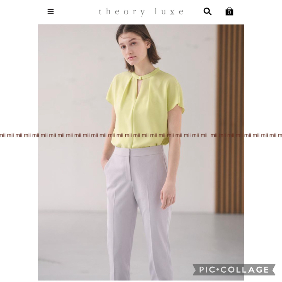 ✤2024SS セオリーリュクス theory luxe ブラウス✤今期✤ ✤2024SS セオリーリュクス theory luxe ブラウス✤今期✤