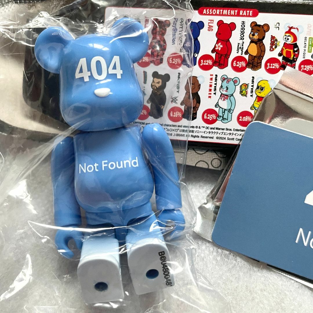 BE@RBRICK - ☆激レア【未開封】404NotFound BE@RBRICK series BE@RBRICK - ☆激レア【未開封】404NotFound BE@RBRICK series