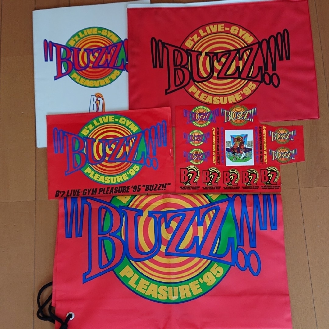 B'z - B'z LIVE-GYM Pleasure'95 BUZZ!! グッズ セットの通販 by B'z - B'z LIVE-GYM Pleasure'95 BUZZ!! グッズ セットの通販 by