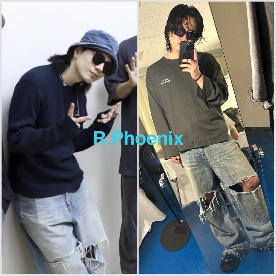 BALENCIAGA - 【BALENCIAGA】DESTROYED SKATER JEANS Sの通販 by BALENCIAGA - 【BALENCIAGA】DESTROYED SKATER JEANS Sの通販 by