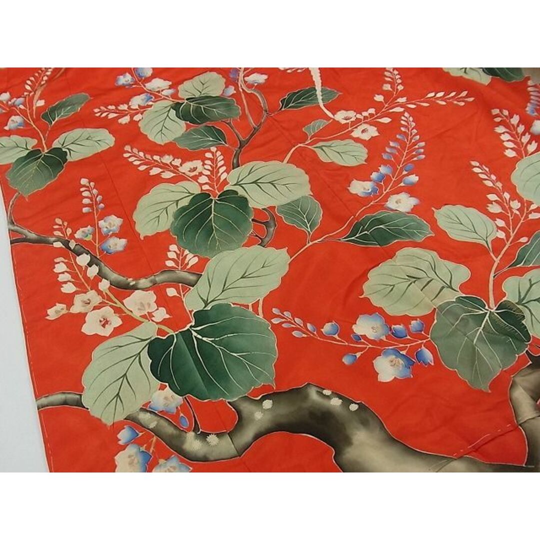 平和屋本店□極上 アンティーク 大正ロマン 振袖 相良刺繍 駒 平和屋本店□極上 アンティーク 大正ロマン 振袖 相良刺繍 駒