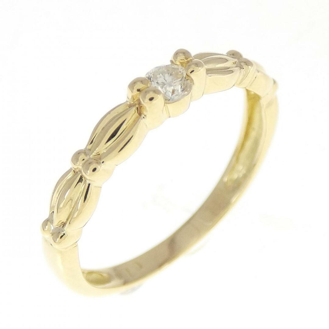 K18YG ダイヤモンド リング 0.10CT K18YG ダイヤモンド リング 0.10CT
