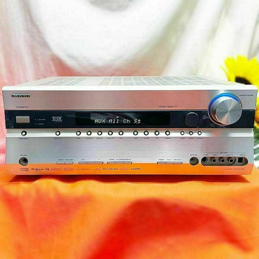 ONKYO - ☆7.1ch対応アンプ☆PC、ゲーム、AV機器対応☆ONKYO TX ONKYO - ☆7.1ch対応アンプ☆PC、ゲーム、AV機器対応☆ONKYO TX