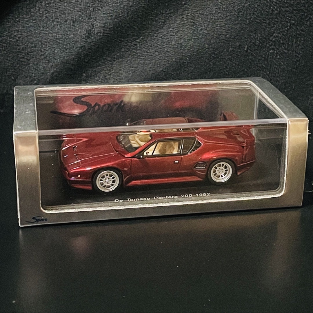 Spark 1/43 デ トマソ パンテーラ GTS 1972 シルバー (4245-333 Spark 1/43 デ トマソ パンテーラ GTS 1972 シルバー (4245-333